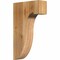 Ekena Millwork Del Monte Rough Sawn Corbel, Western Red Cedar, 4"W x 12"D x 20"H COR04X12X20DEL00RWR - alternate 1